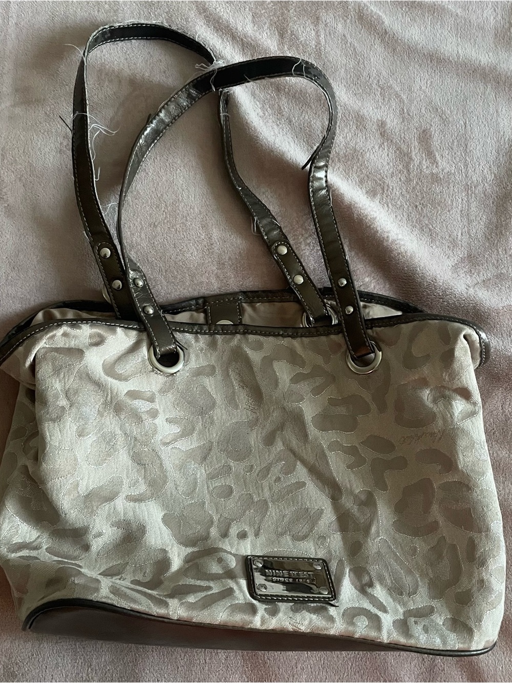 Nine West Leopard Print Purse/Bag